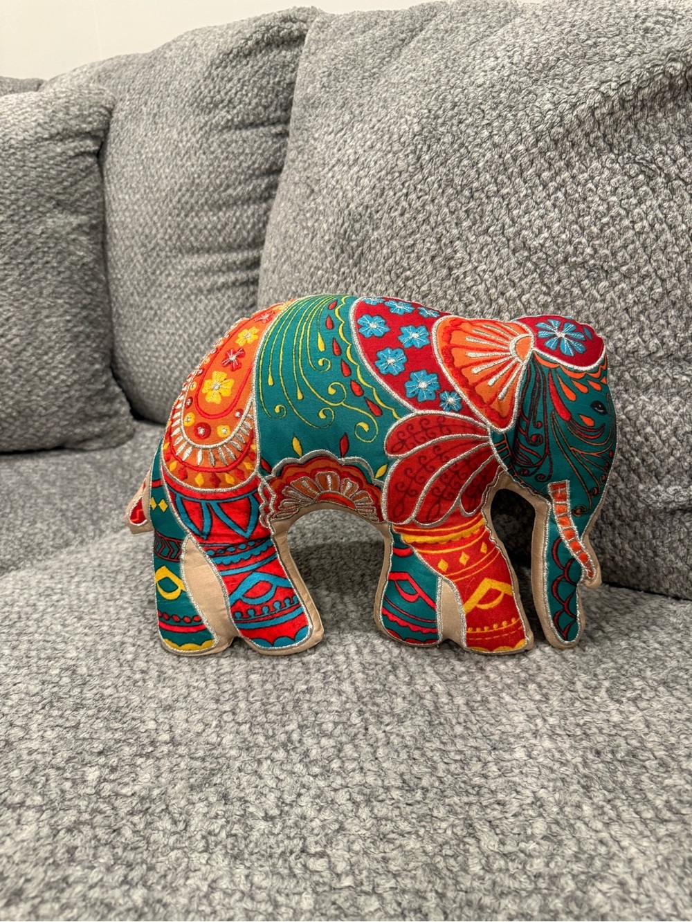 Earthbound decor pillow elephant